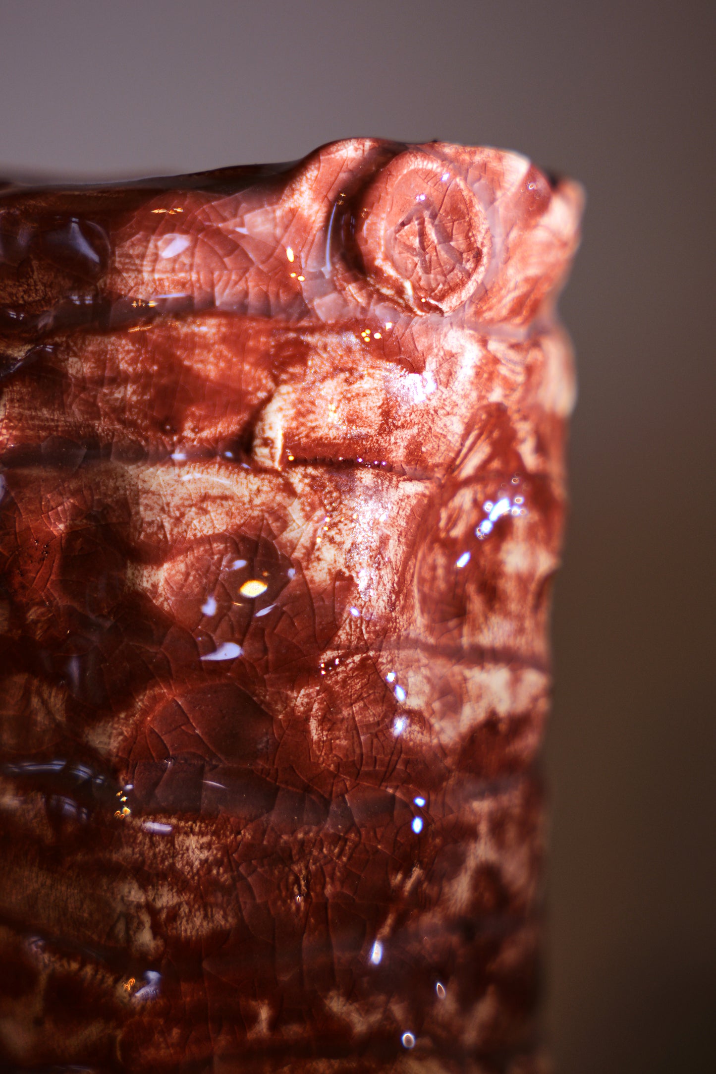Three Vases. Series “The Earth of Africa”
