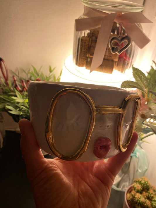 Handcrafted ceramic bowl