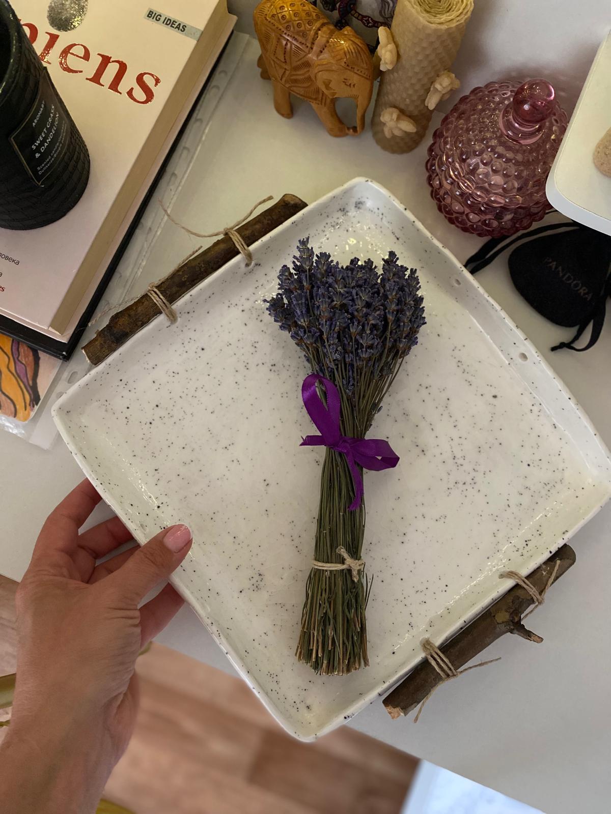 Handmade ceramic plate