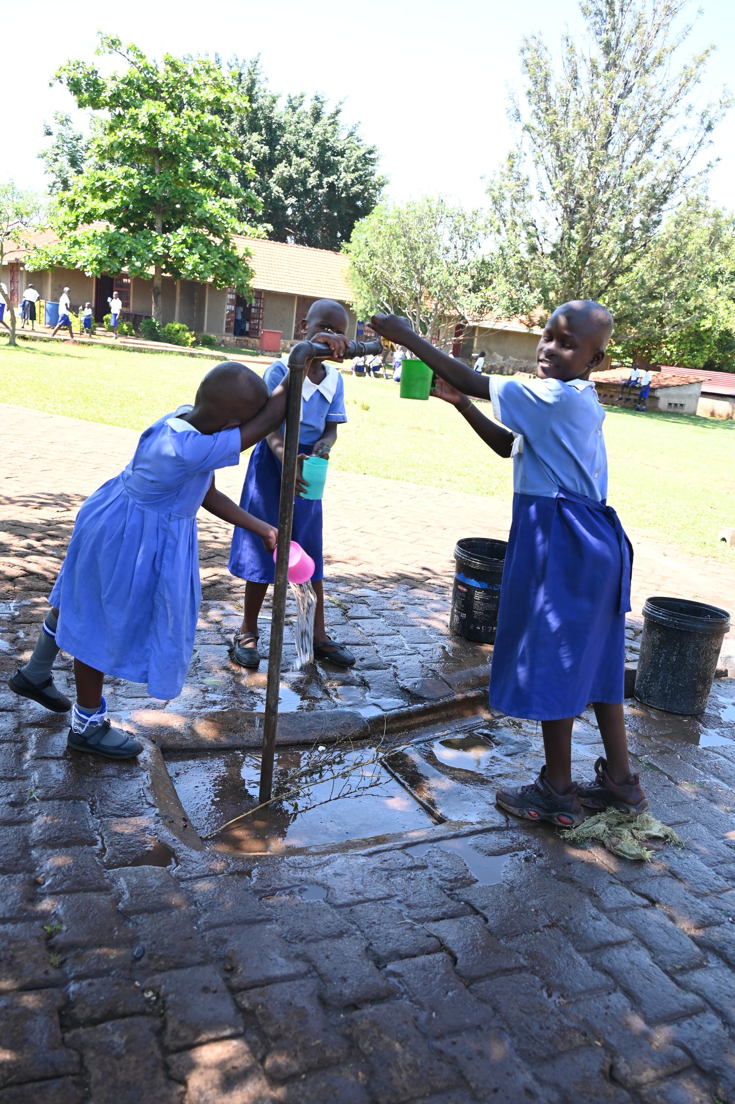 Children at Kimbilio Village in Uganda