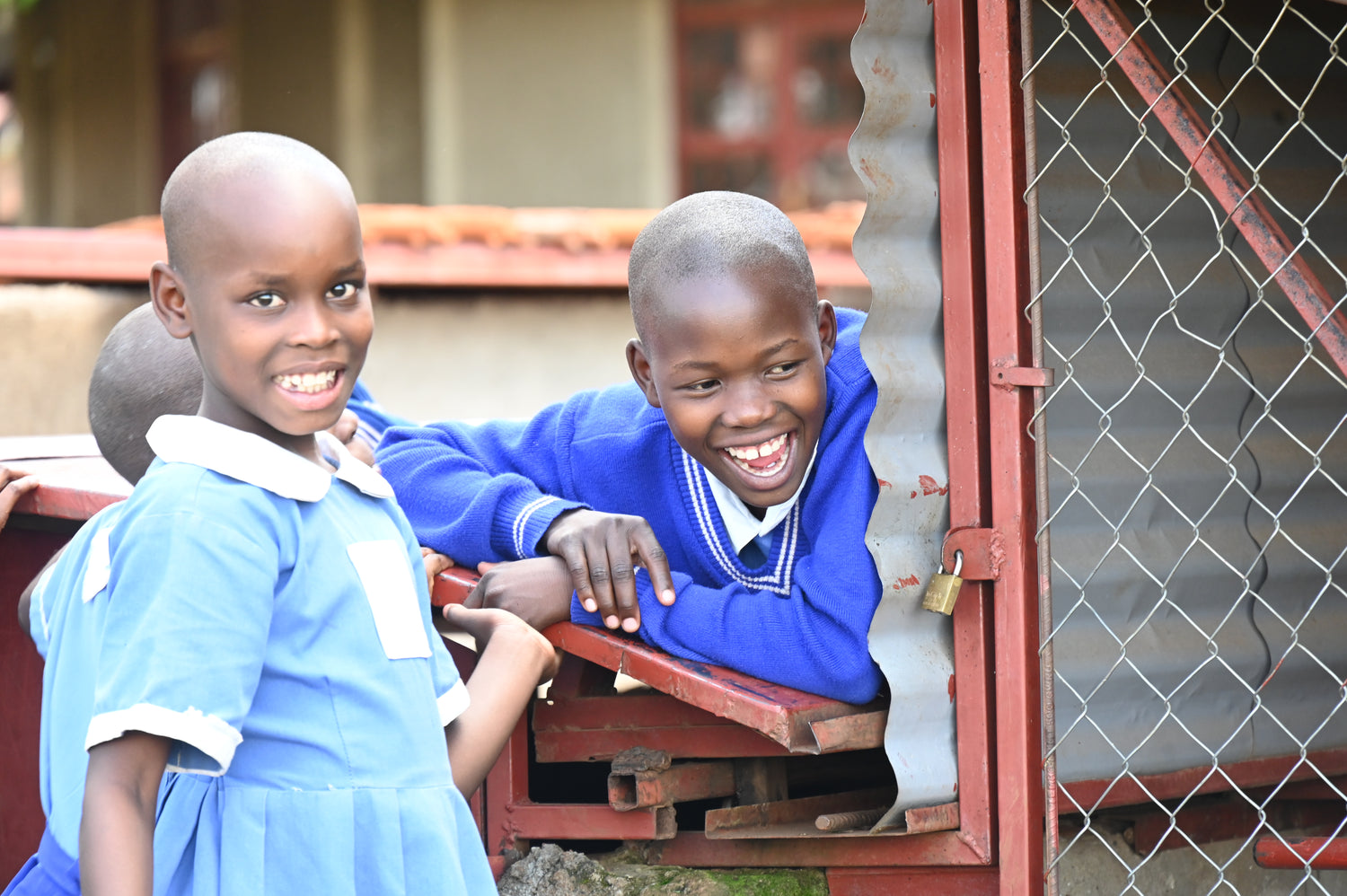 Children at Kimbilio Village in Uganda