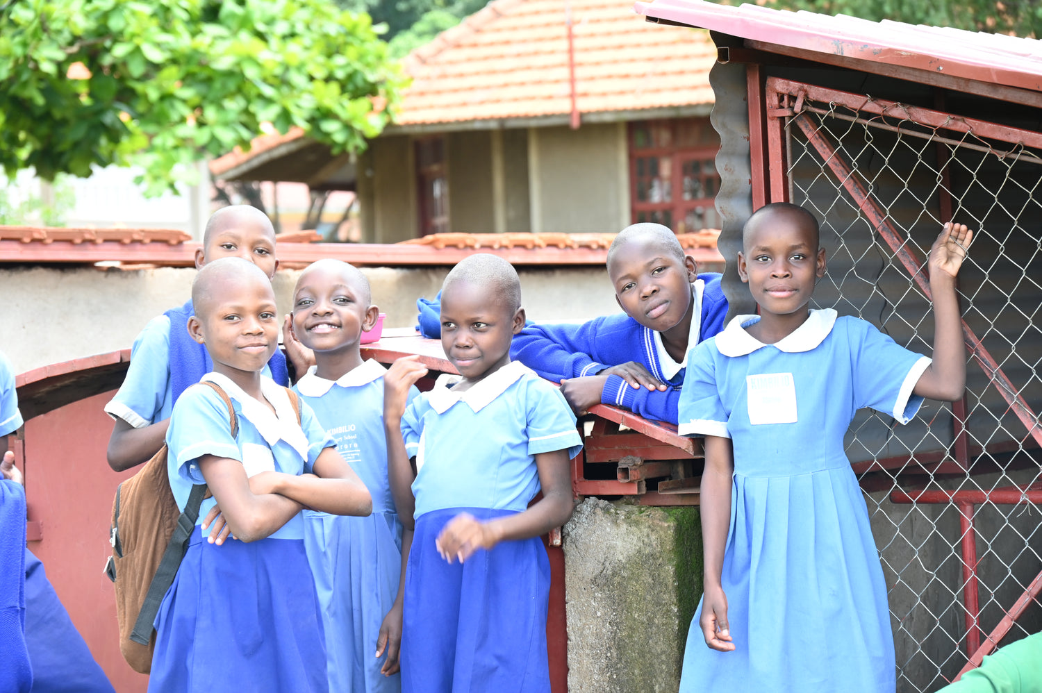 Children at Kimbilio Village in Uganda