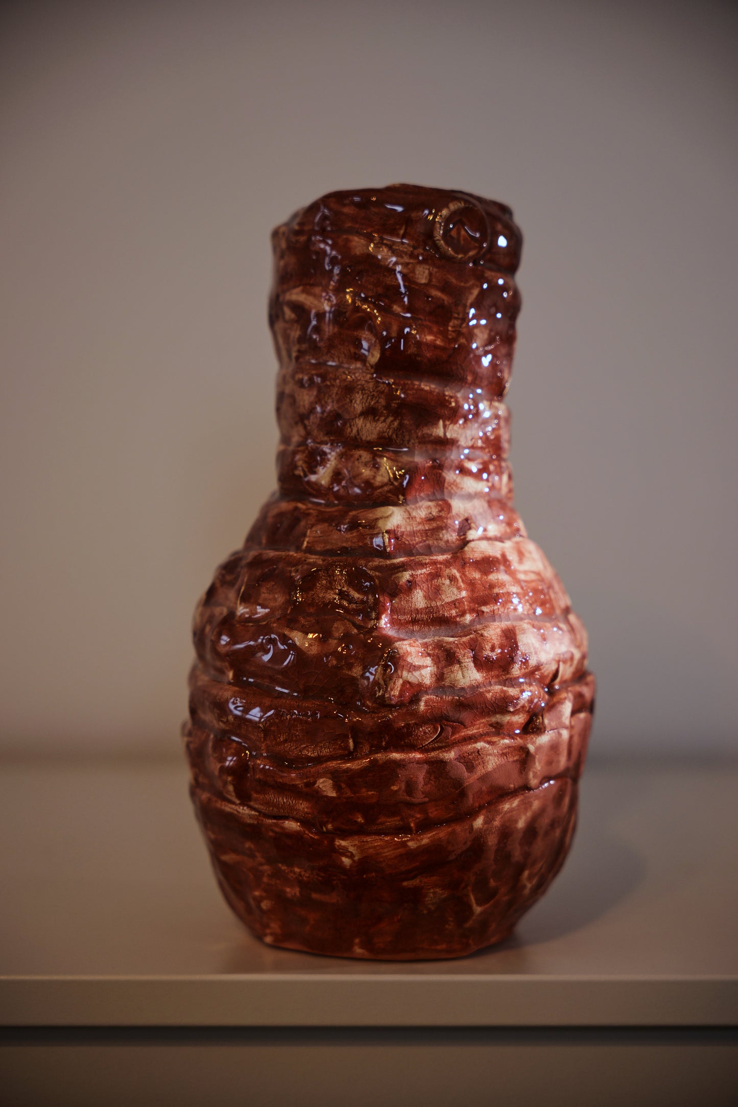Three Vases. Series “The Earth of Africa”