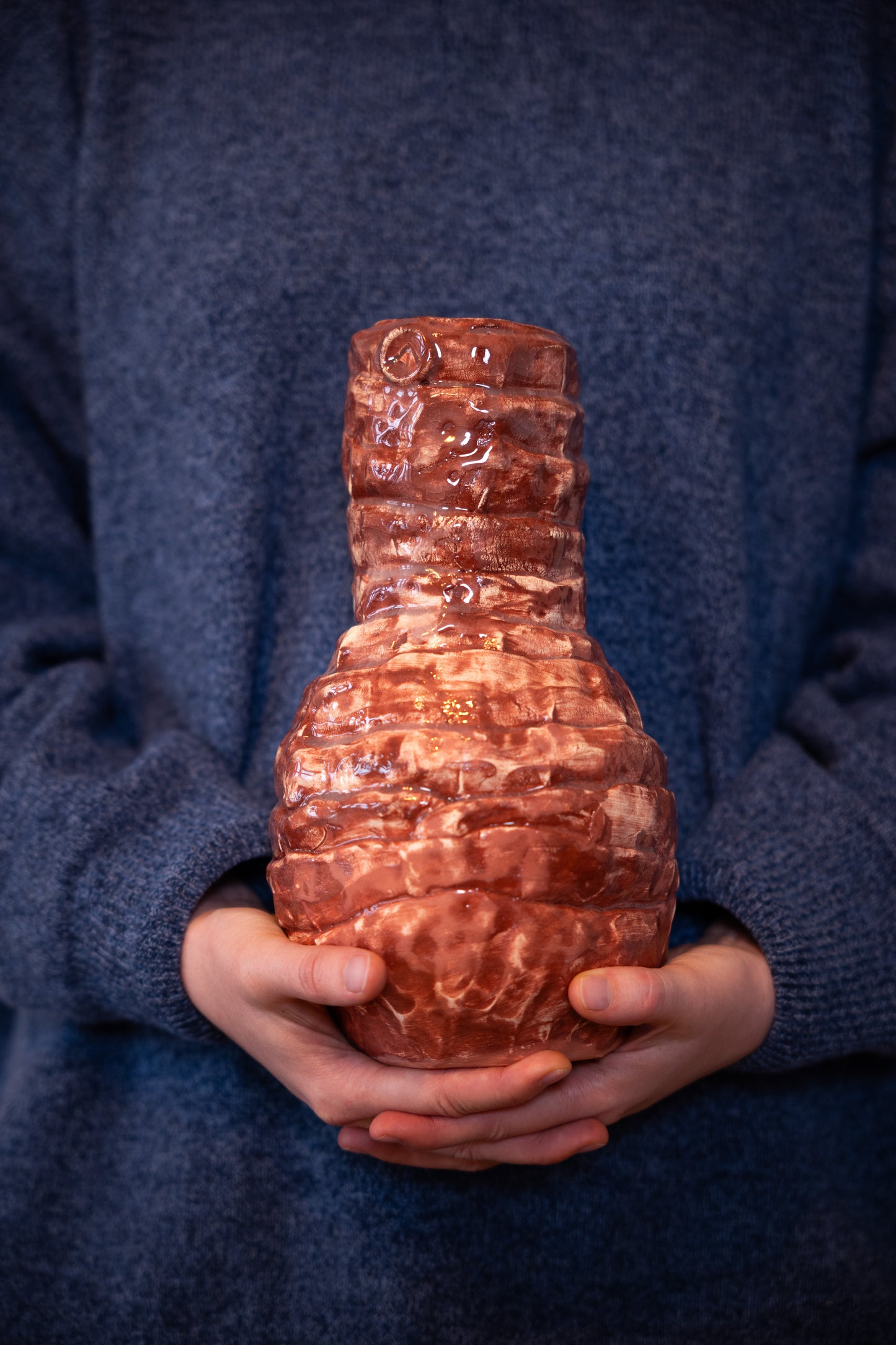 Three Vases. Series “The Earth of Africa”